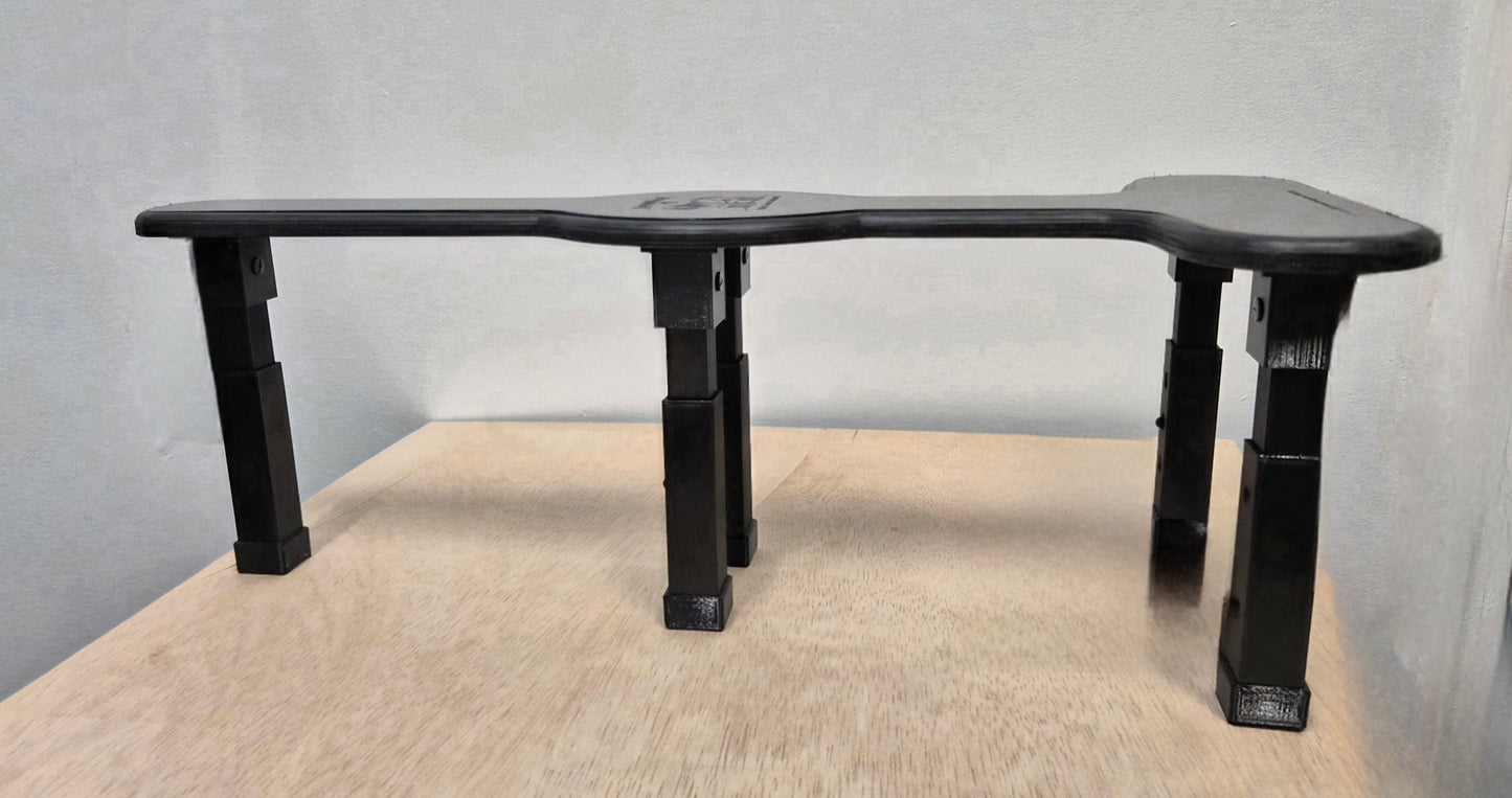 GroomRest Black HDPE Support Stool