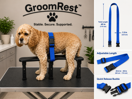 GroomRest Adjustable Support Strap (Optional Add-On)